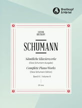 Complete Piano Works, Vol. 3 piano sheet music cover